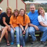 Two of our barn helpers and their family :) We love them.